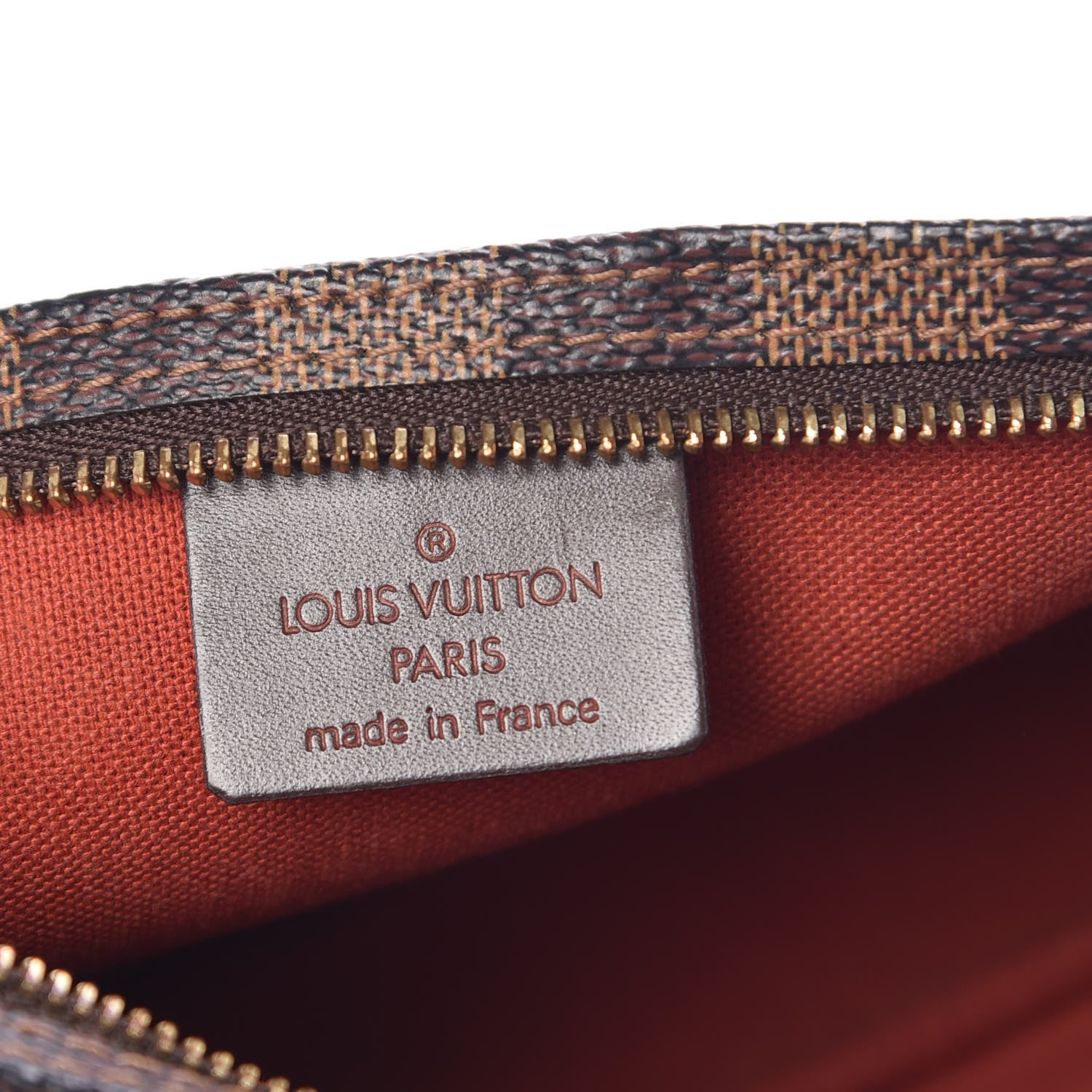 Louis Vuitton Damier Ebene Navona Pochette Accessories 7 of 11
