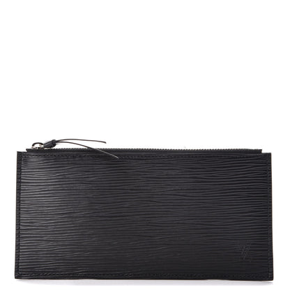 Louis Vuitton Epi Felicie Chain Wallet Zippered Insert Black 1 of 7