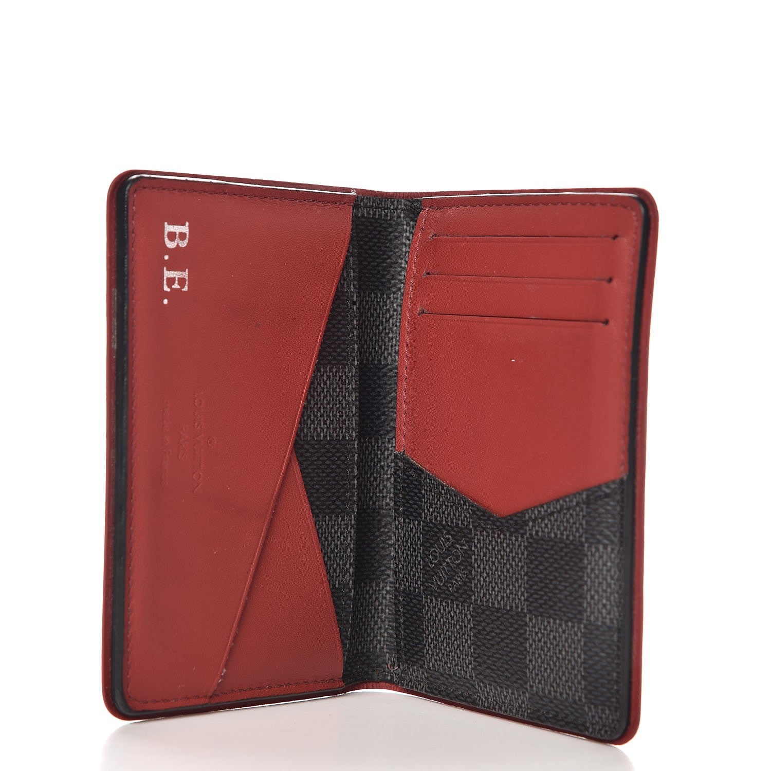 Louis Vuitton Damier Graphite Pocket Organizer Bordeaux 5 of 10
