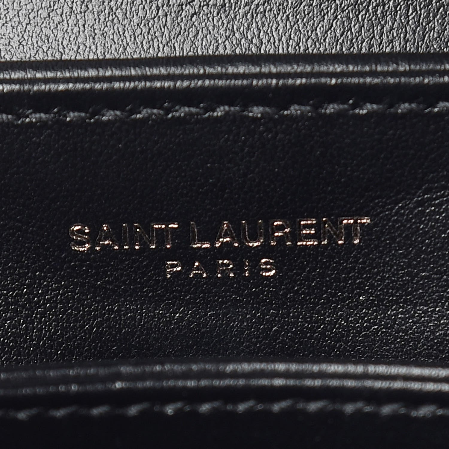 Saint Laurent Calfskin Y Quilted Monogram Toy Loulou Crossbody Bag Black 8 of 10