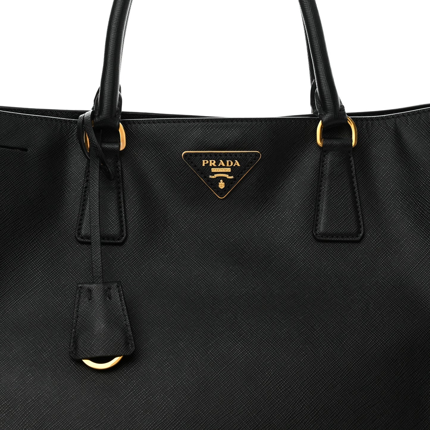 Saffiano Lux Large Tote Tote Black