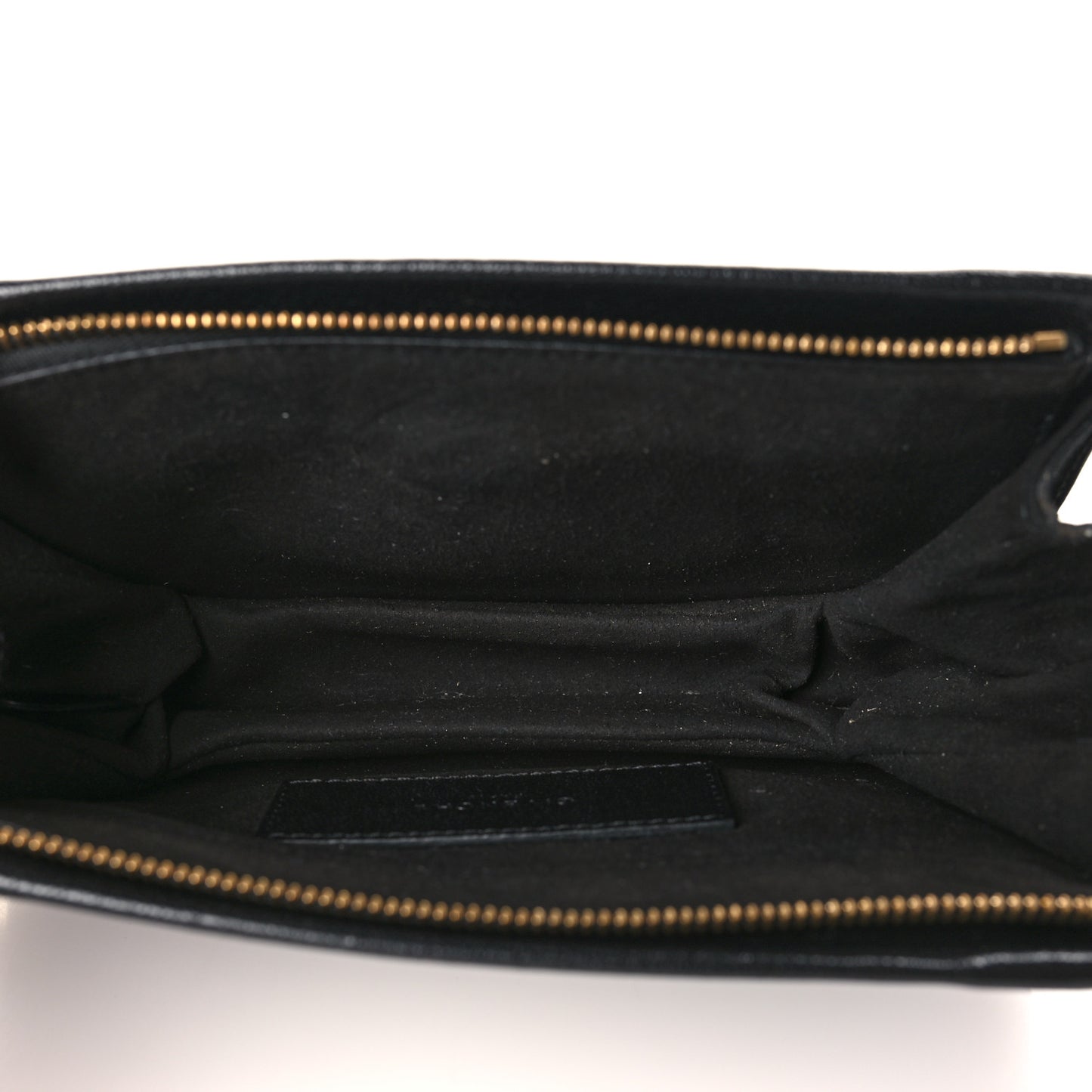 Goatskin Suede Cross 3 Crossbody Bag Black