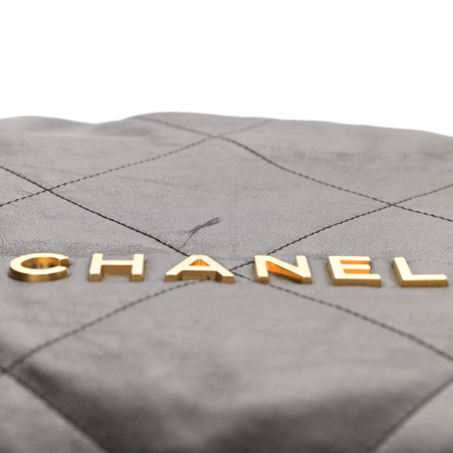Chanel Shiny Calfskin Quilted Chanel 22 Black 10 of 10