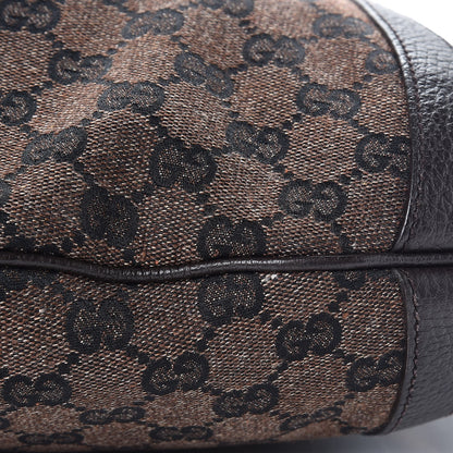 Gucci Monogram Medium Abbey Convertible Tote Dark Brown 8 of 8