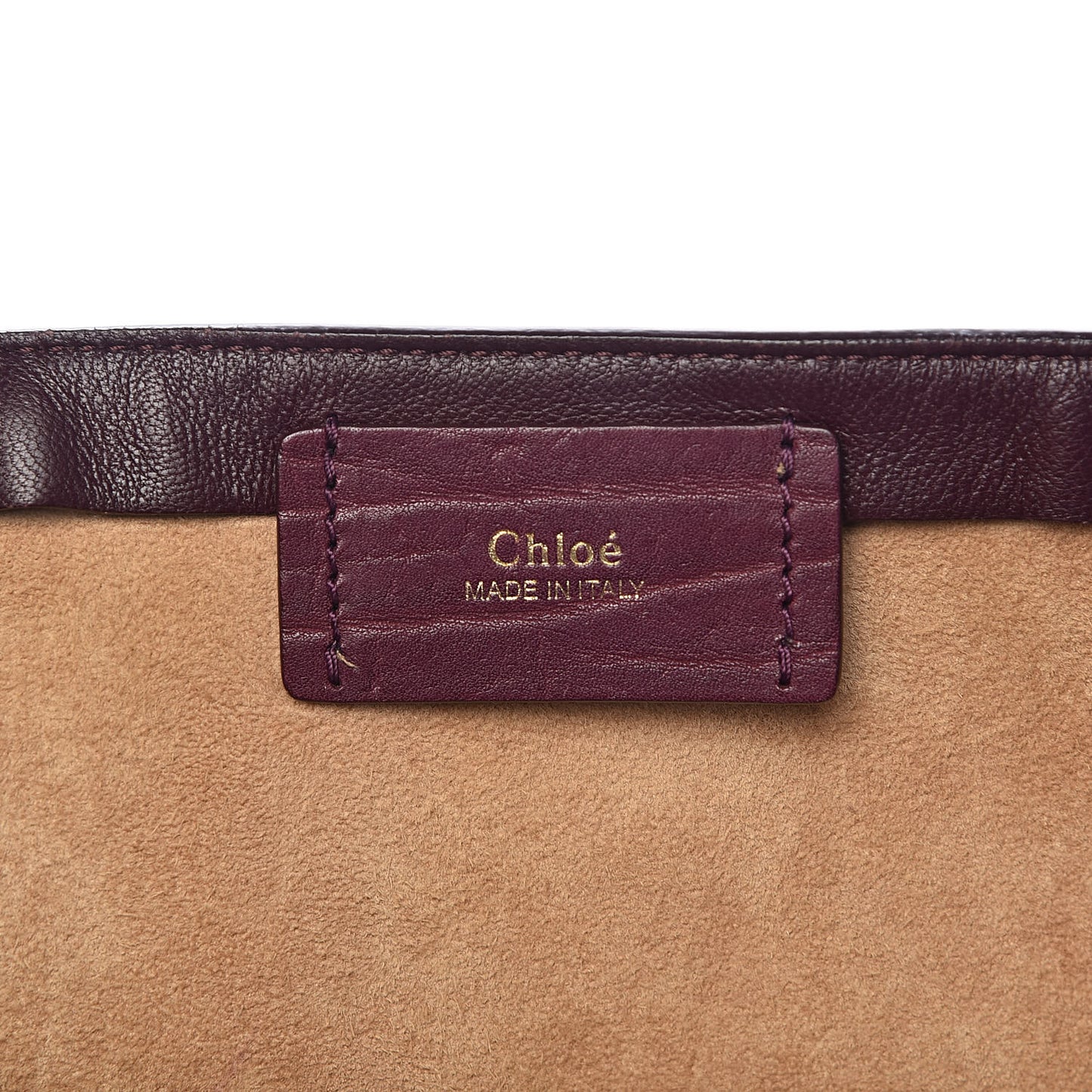 Calfskin Dilan East West Tote Wild Purple