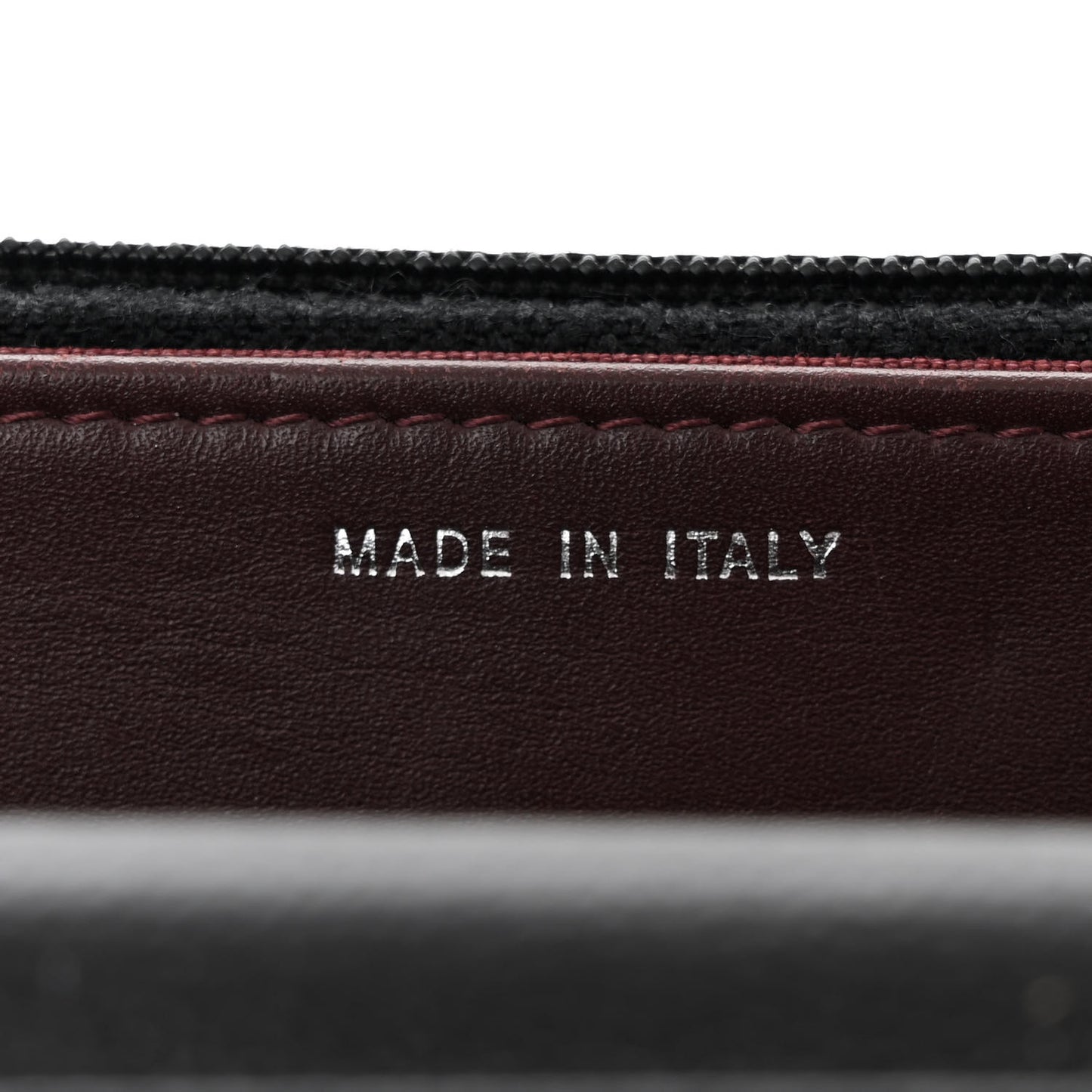 Caviar Chevron Quilted Wallet On Chain WOC Black