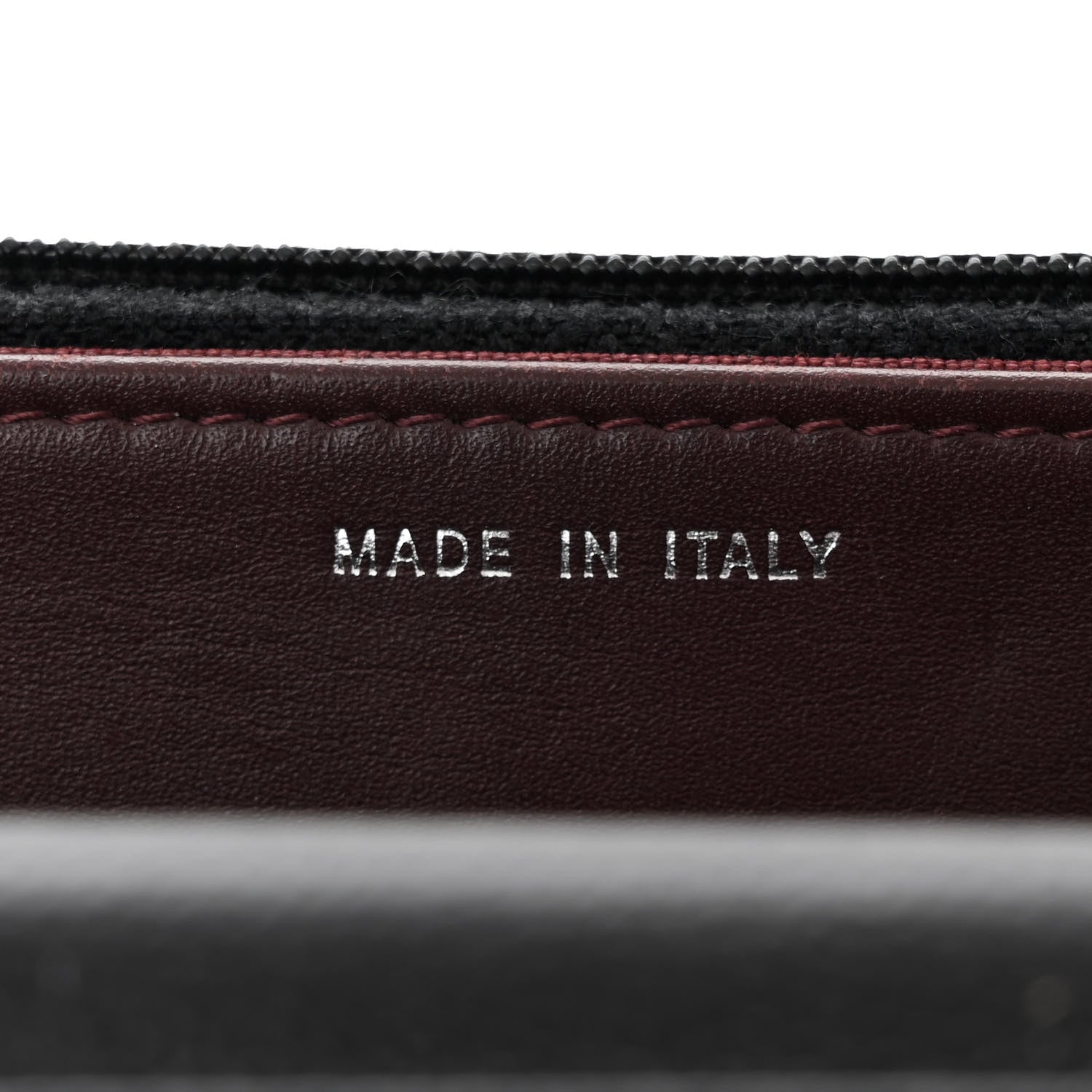 Chanel Caviar Chevron Quilted Wallet On Chain WOC Black 7 of 12