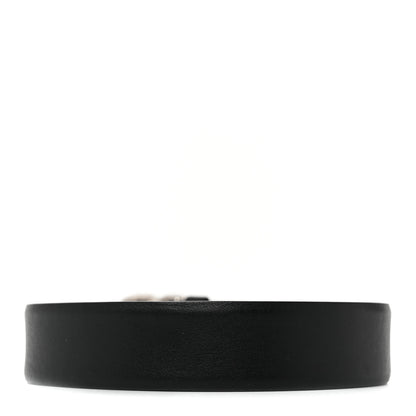Chanel Calfskin Pearl Crystal CC Chain Belt 90 36 Black 2 of 7