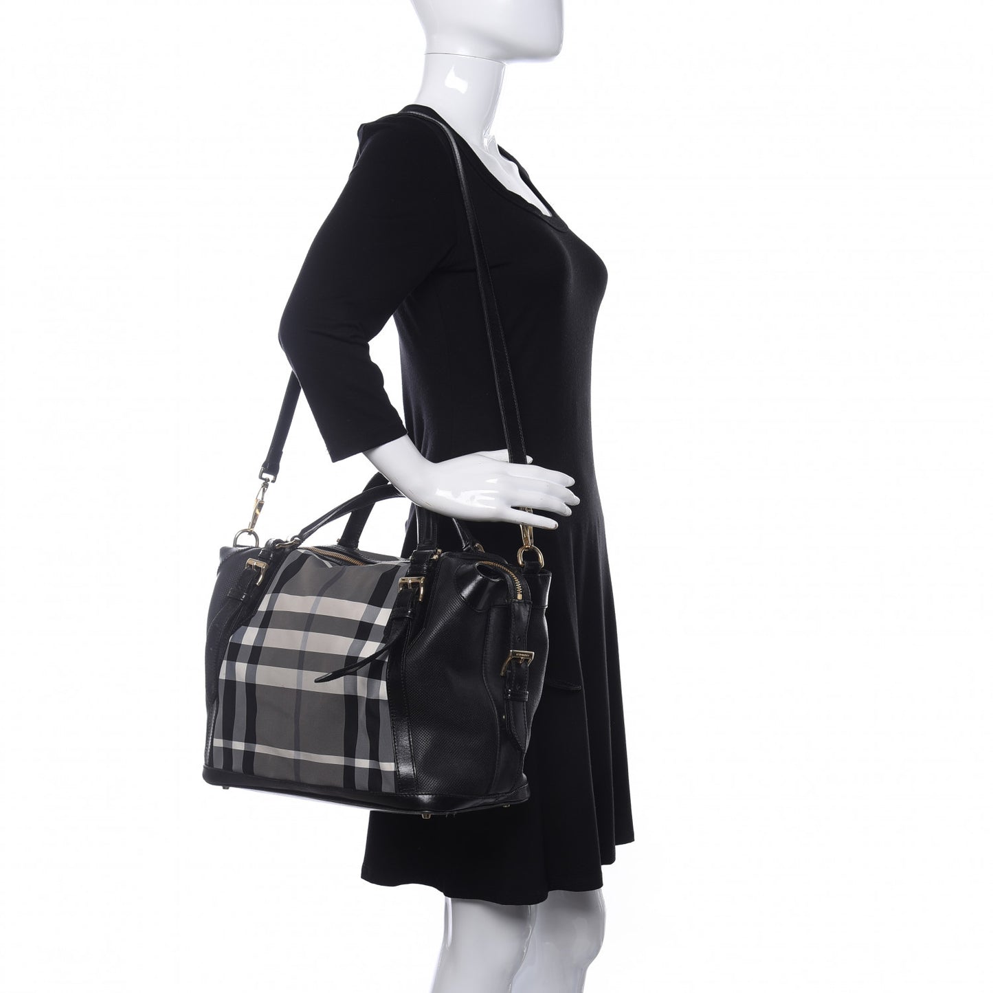 Beat Check Medium Ellers Satchel Black