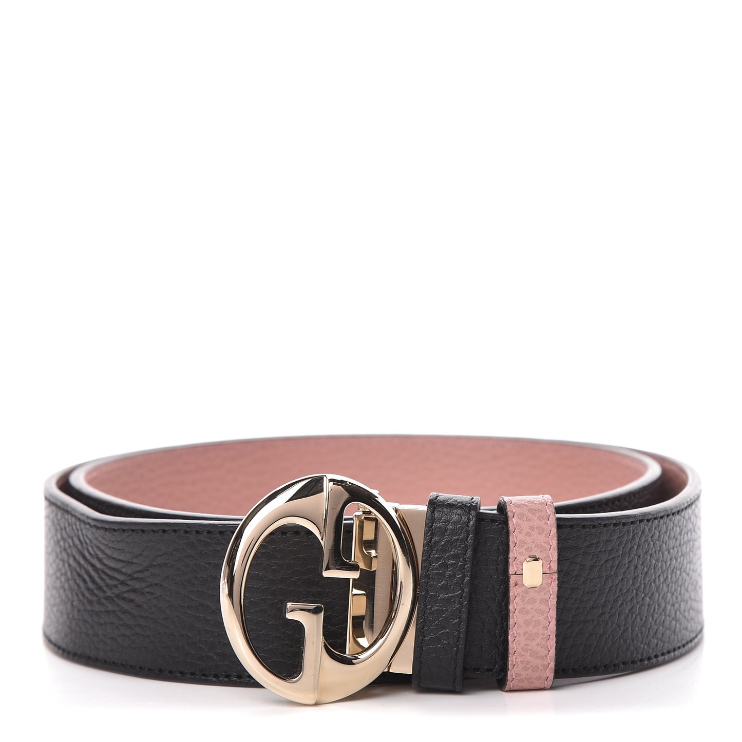 Calfskin 1973 Reversible Belt 95 38 Black Pink