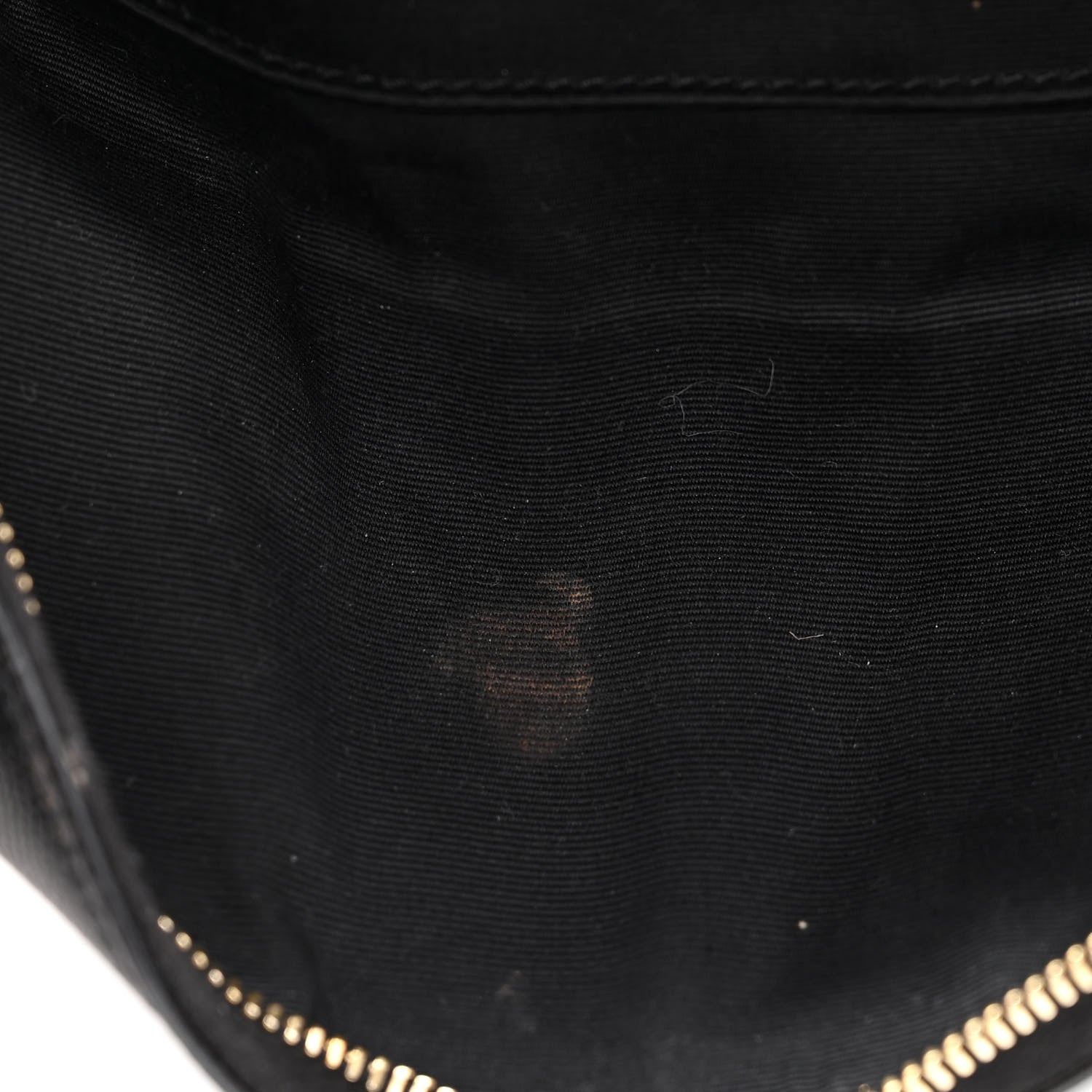Saint Laurent Grain De Poudre Monogram Belt Bag Black 12 of 18