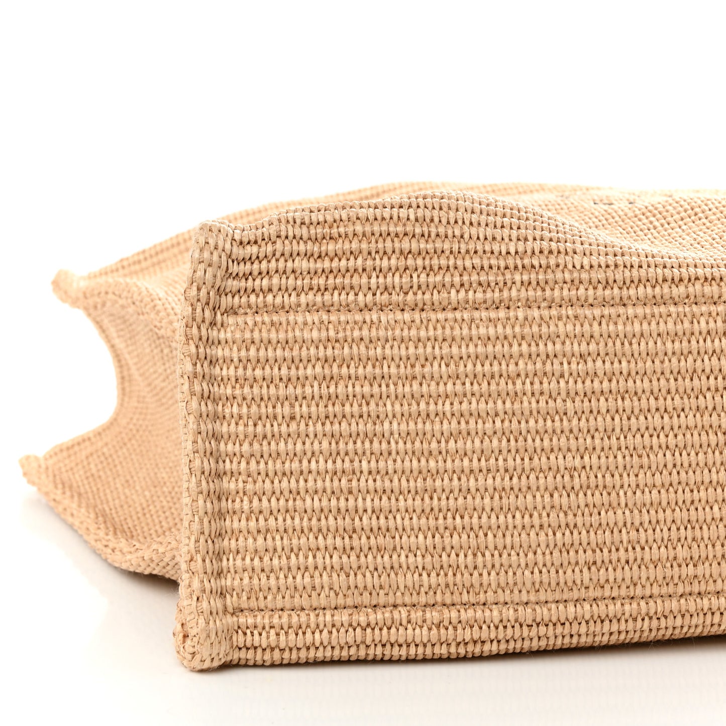 Raffia Large G Shopping Tote Natural