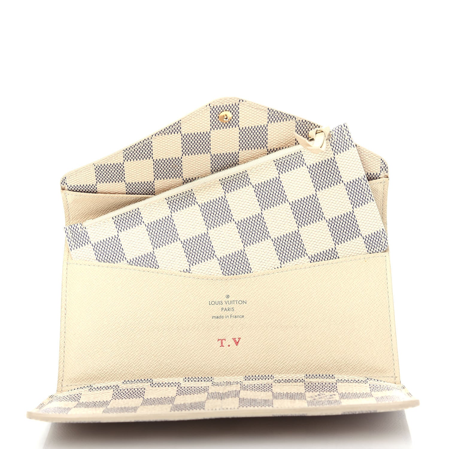 Louis Vuitton Damier Azur Josephine Wallet 6 of 12