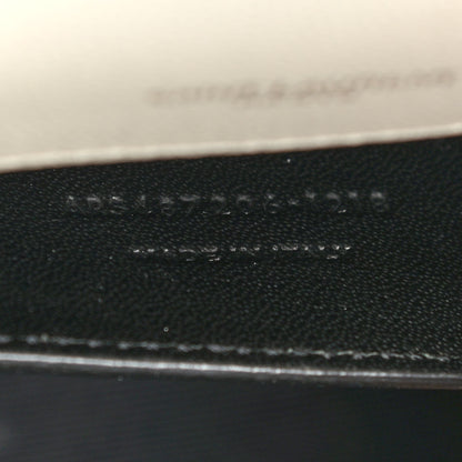 Saint Laurent Grain De Poudre Textured Mixed Matelasse Medium Triquilt Monogram Satchel Crema Soft 7 of 13