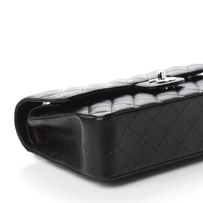Chanel Caviar Quilted Medium Double Flap Black 6 of 11