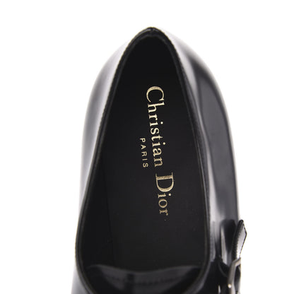 Christian Dior Brushed Calfskin Swing Monk Shoe 41 Black 6 of 8
