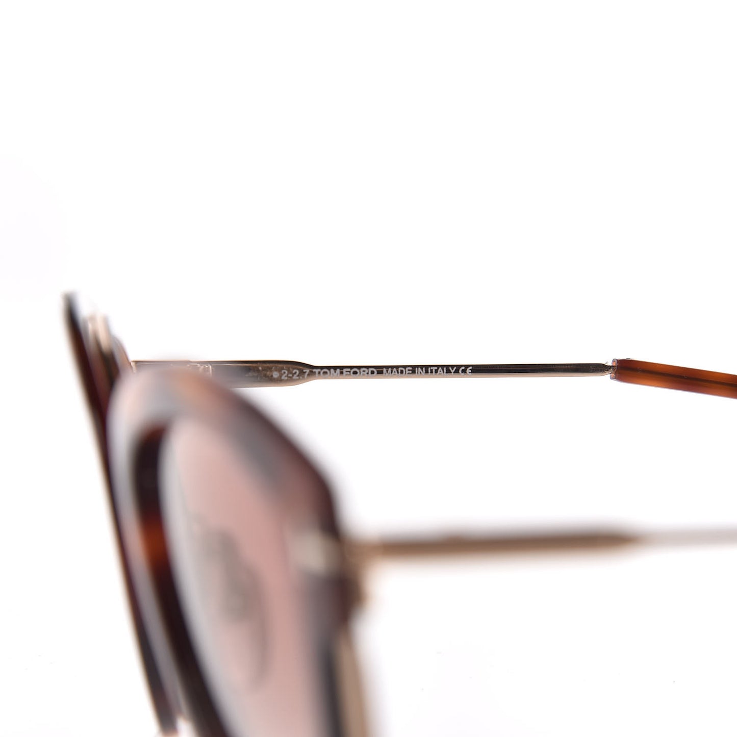 Mia Soft Rounded Sunglasses TF574 Dark Havana
