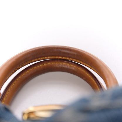 Louis Vuitton Monogram Denim Pleaty Blue 9 of 9
