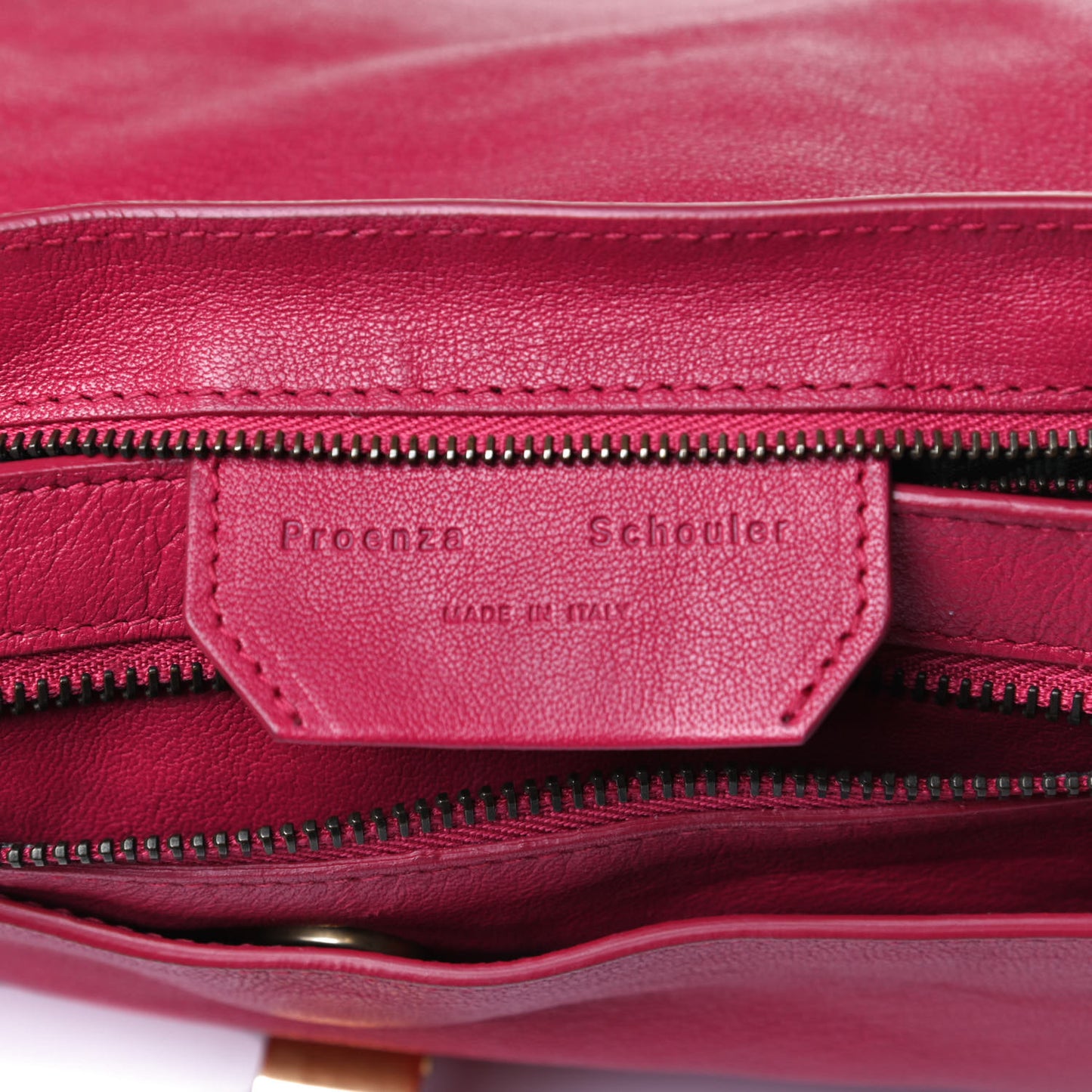 Lambskin Medium PS1 Satchel Raspberry