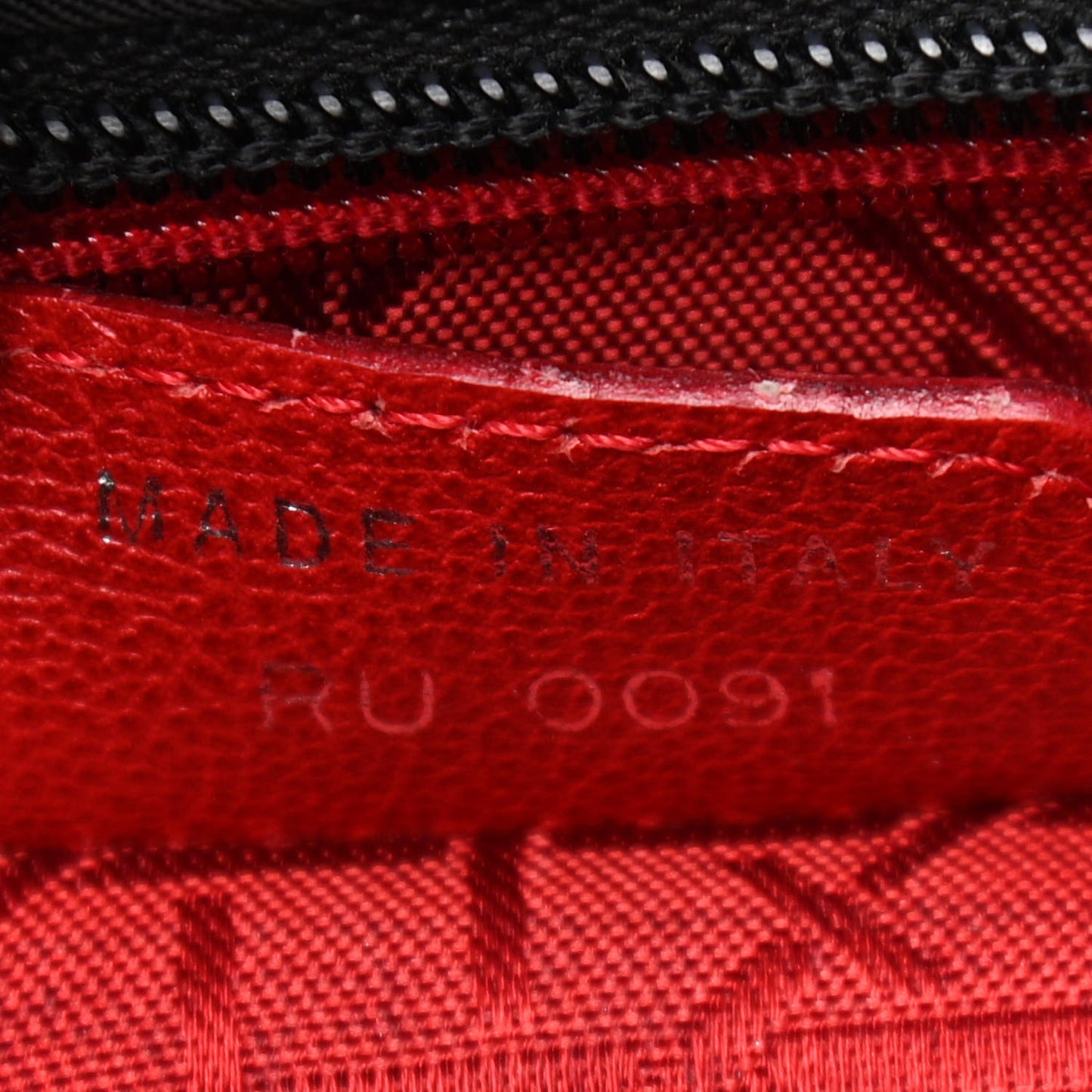 Nylon Cannage Large Lady Dior Black