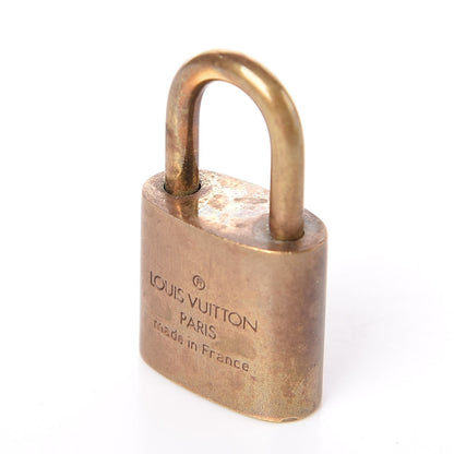 Louis Vuitton Brass Lock and Key Set #320 3 of 4
