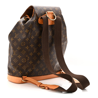 Louis Vuitton Monogram Montsouris GM Backpack 3 of 9