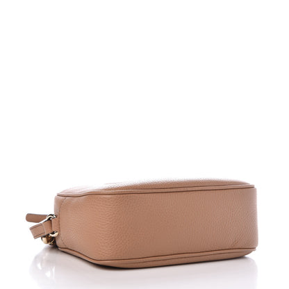 Gucci Pebbled Calfskin Small Soho Disco Bag Camelia 4 of 7
