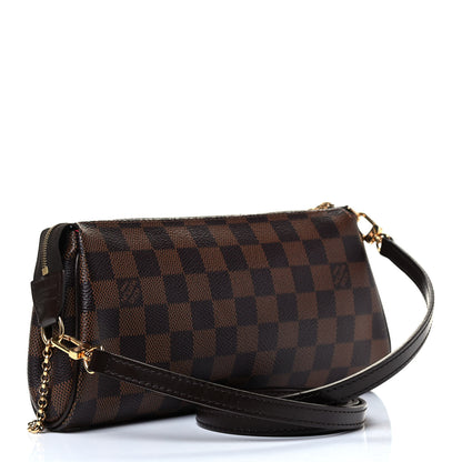 Louis Vuitton Damier Ebene Eva Clutch 2 of 4