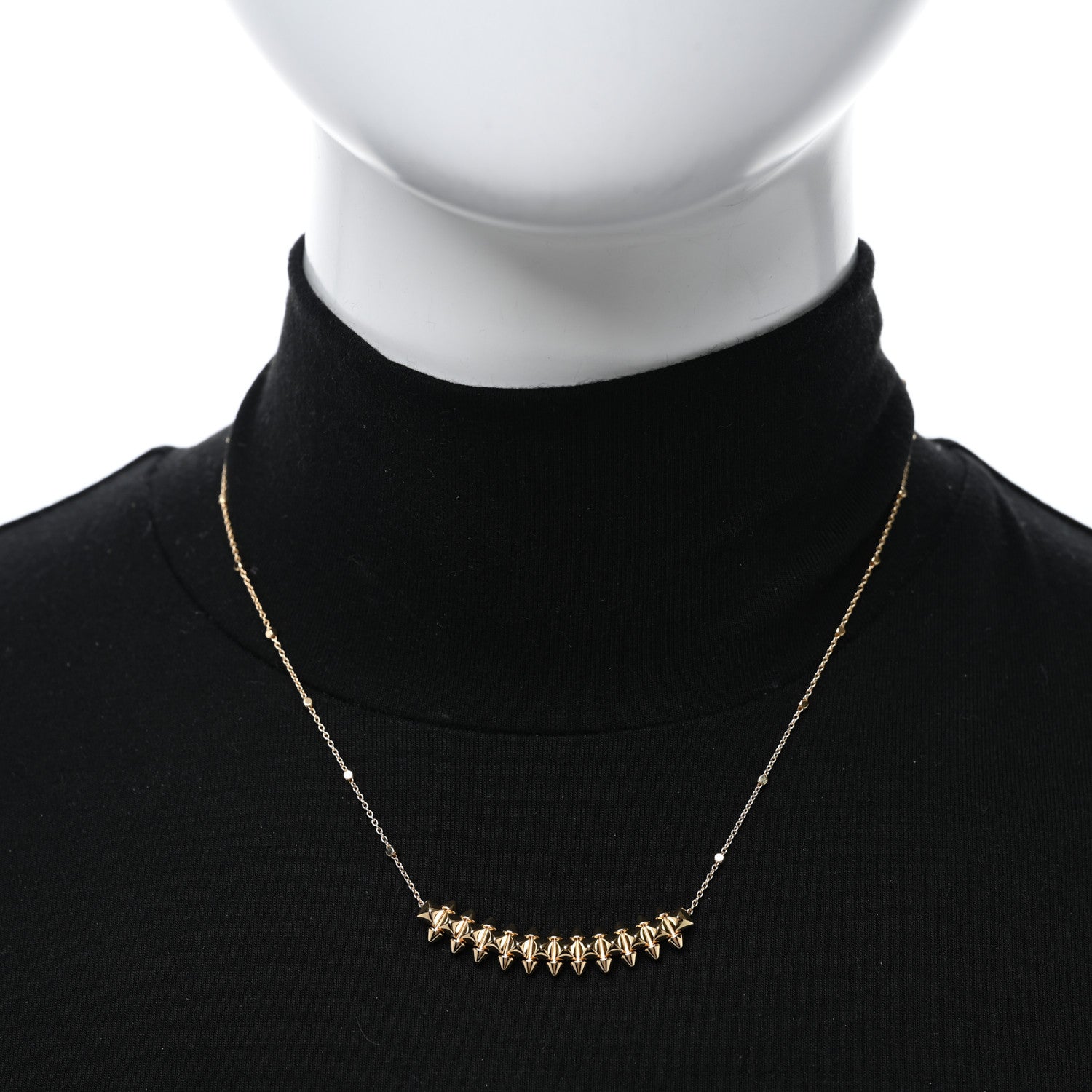 Cartier 18K Pink Gold Medium Clash de Cartier Necklace 2 of 5