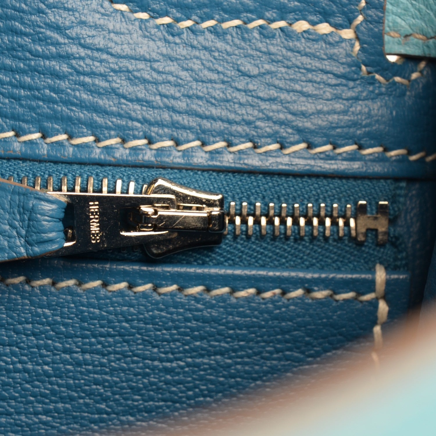 Hermes Epsom Candy Kelly Retourne 32 Celeste Mykonos 7 of 26