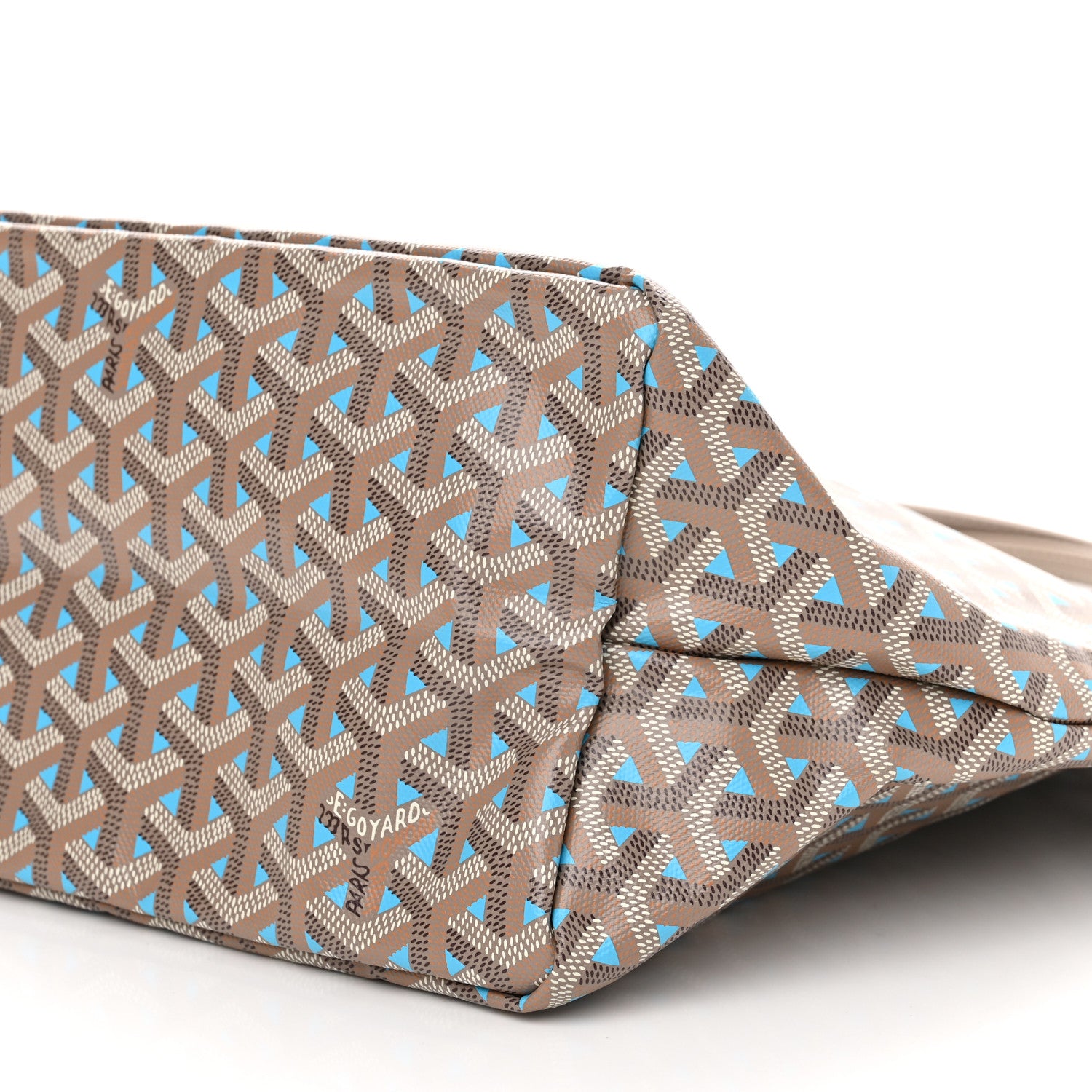 3/2 12時まで＊GOYARD Goyard Goyardine Saint Louis Claire Voie PM Grege Turquoise