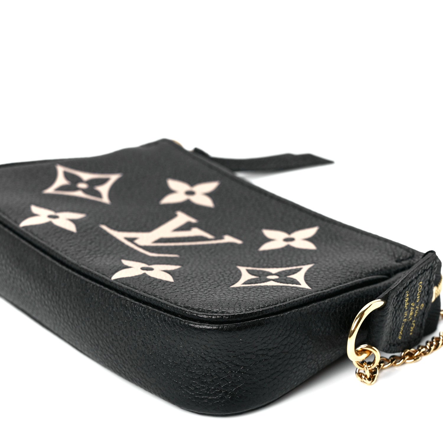 Louis Vuitton Empreinte Monogram Giant Mini Pochette Accessories Black 9 of 10