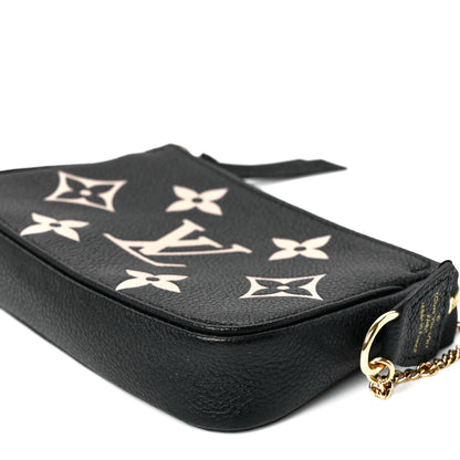 Louis Vuitton Empreinte Monogram Giant Mini Pochette Accessories Black 9 of 10
