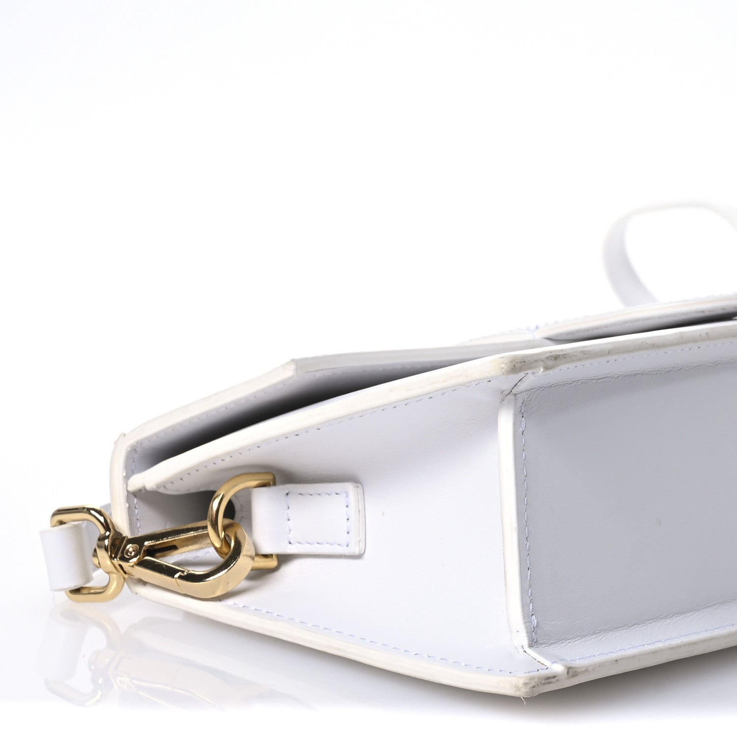 Jacquemus Smooth Calfskin Le Grand Bambino White 8 of 12