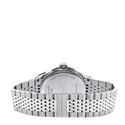 Gucci Stainless Steel 38mm G-Timeless Quartz Watch Black 3 of 6