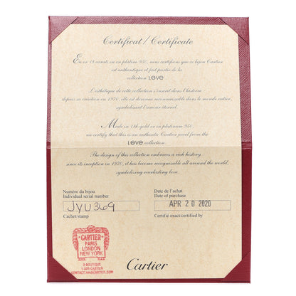 Cartier 18K Yellow Gold LOVE Bracelet 17 6 of 7