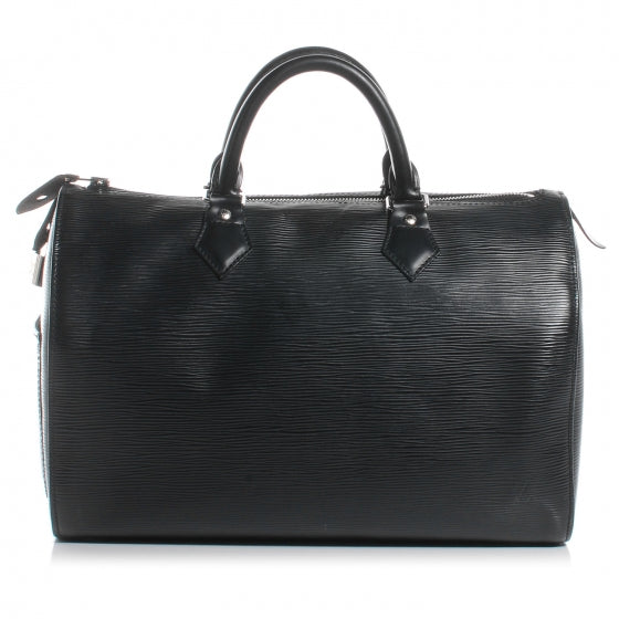 Louis Vuitton Epi Speedy 30 Black 1 of 10