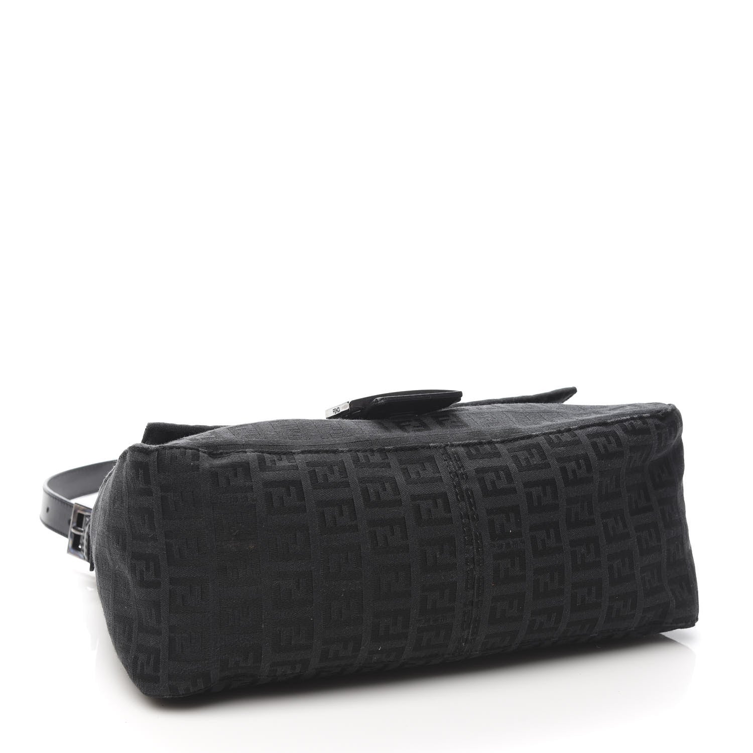 Fendi Zucchino Mama Baguette Black 4 of 9