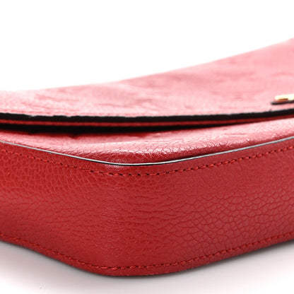 Louis Vuitton LOUIS VUITTON Empreinte Pochette Felicie Chain Wallet Scarlet 7 of 10