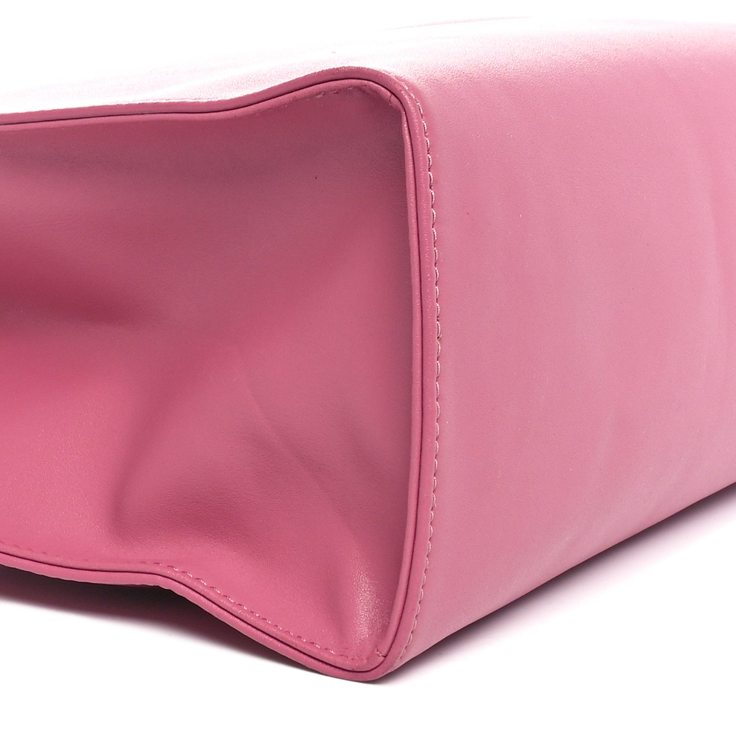 Telfar Vegan Leather Medium Shopping Bag Corned Beef 8 of 9