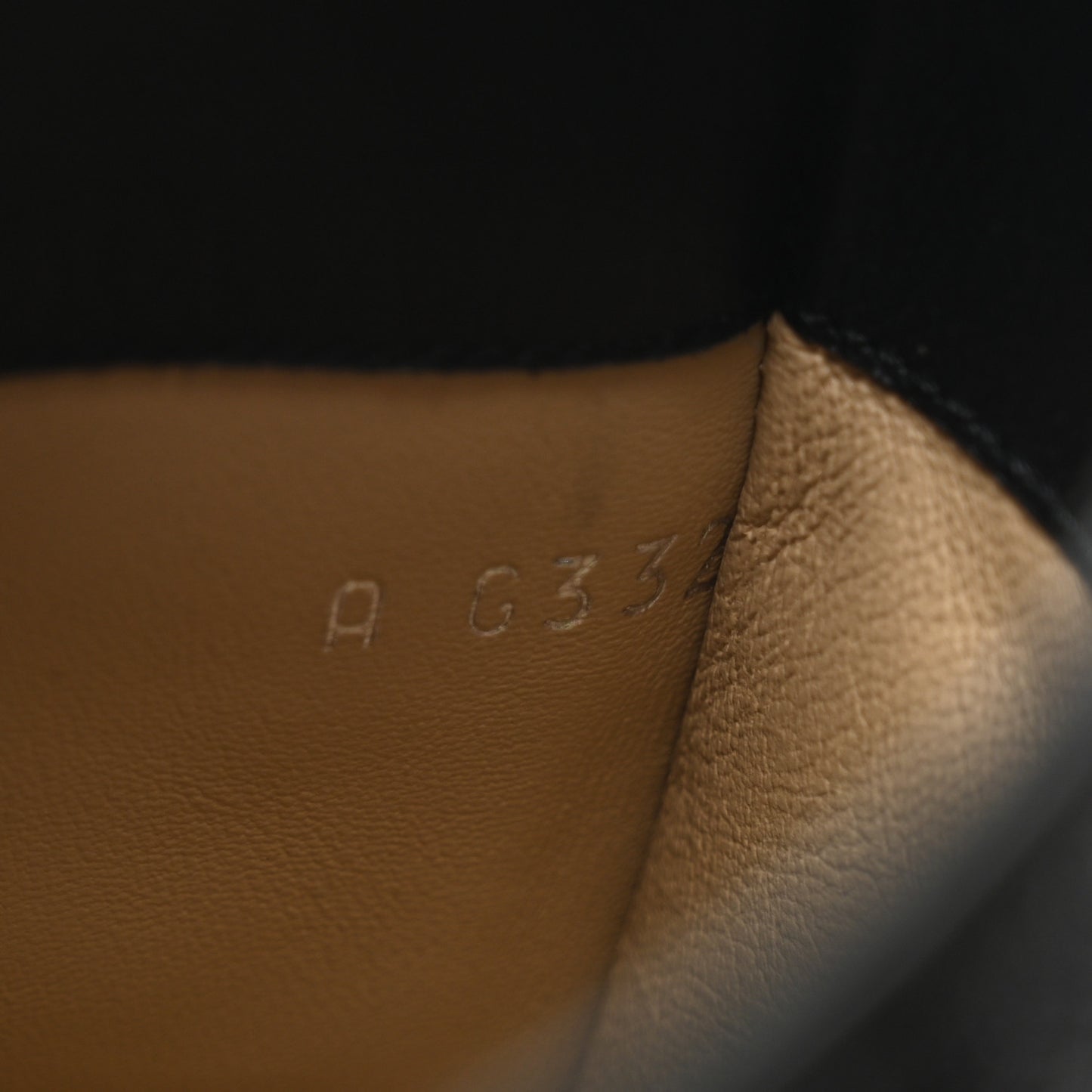 Glitter Patent Cap Toe High Boots 37 Black