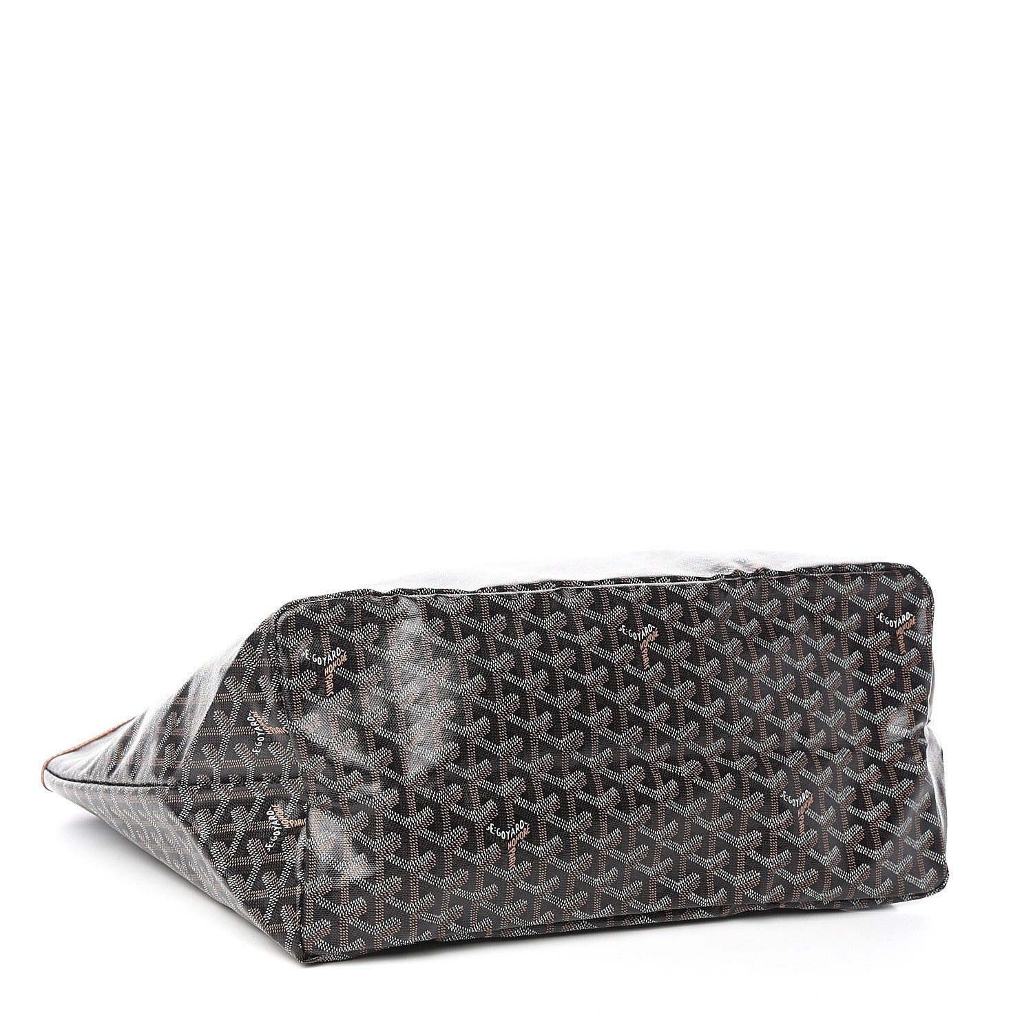 Goyard Goyardine Saint Louis GM Black Gold 5 of 9