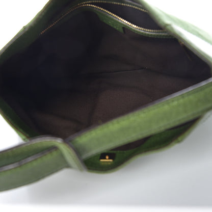 Gucci Suede Hasler Hobo Green 5 of 8