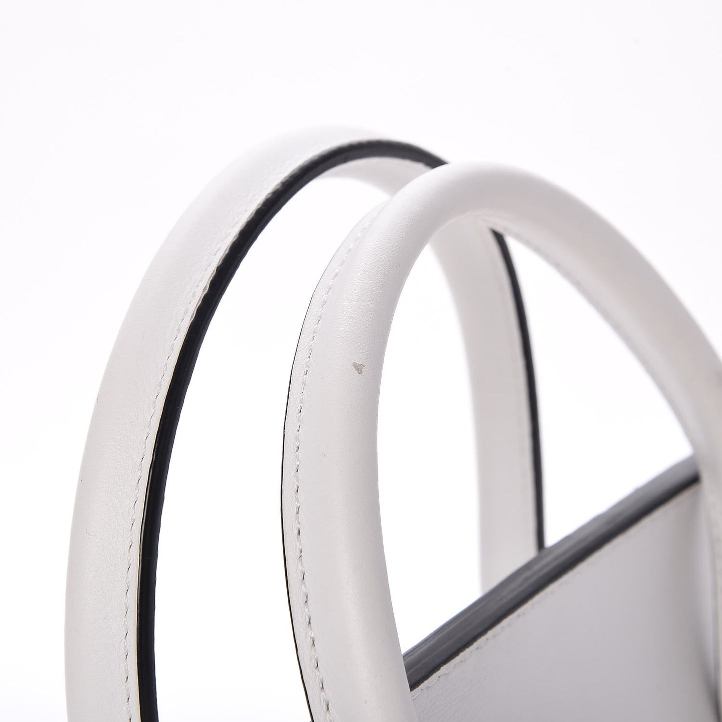 Calfskin Medium Palazzo Empire Bag White