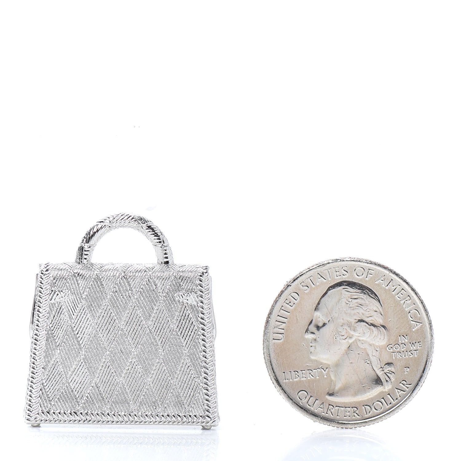 Hermes Palladium Kelly Curiosite Charm 2 of 3