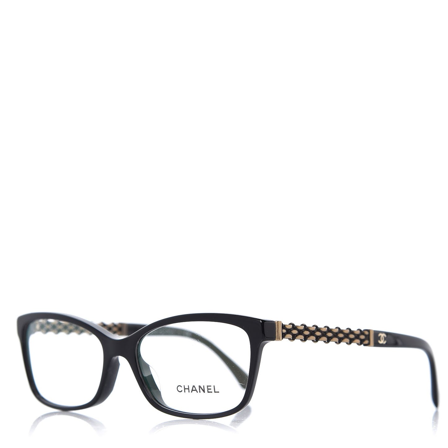 Chain Eyeglasses Frames 3318 Black