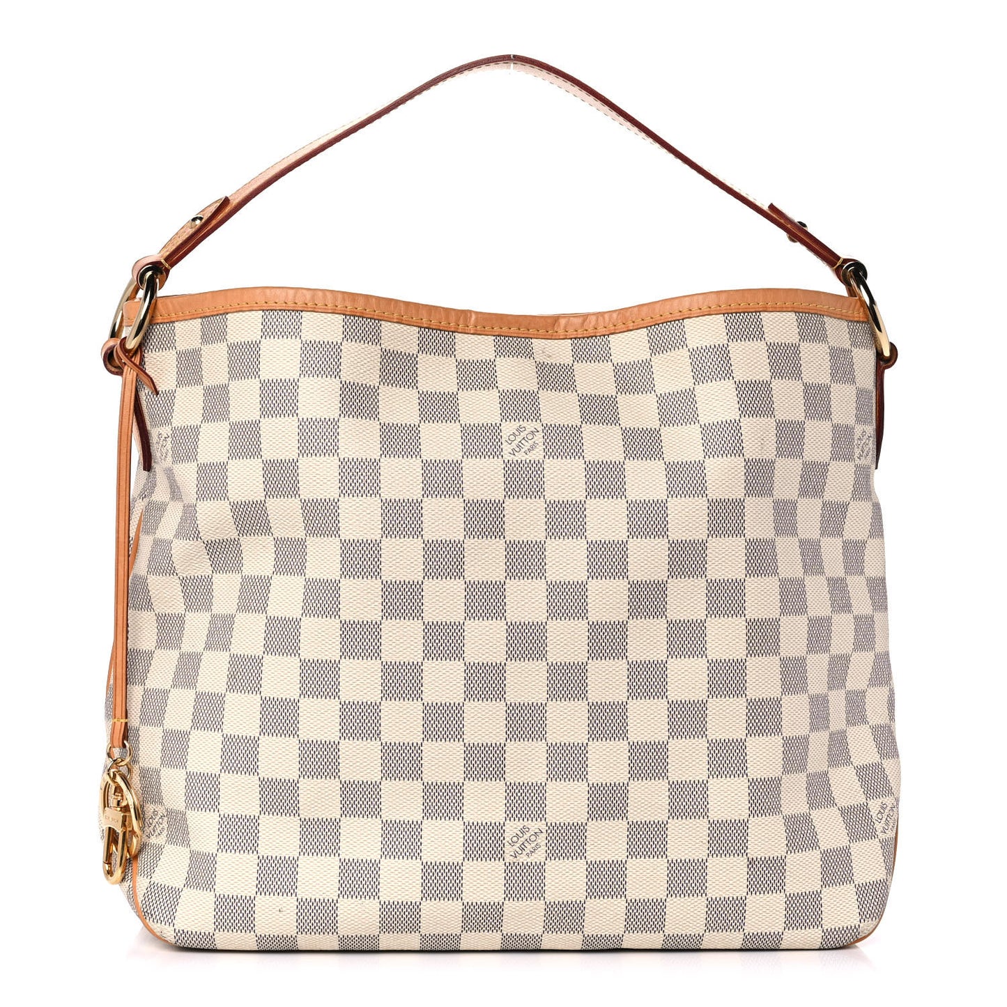 Damier Azur Delightful MM Rose Ballerine