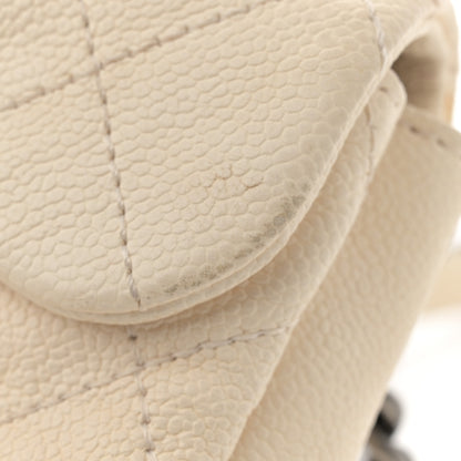 Chanel Caviar Quilted Mini Simply CC Flap White 11 of 19