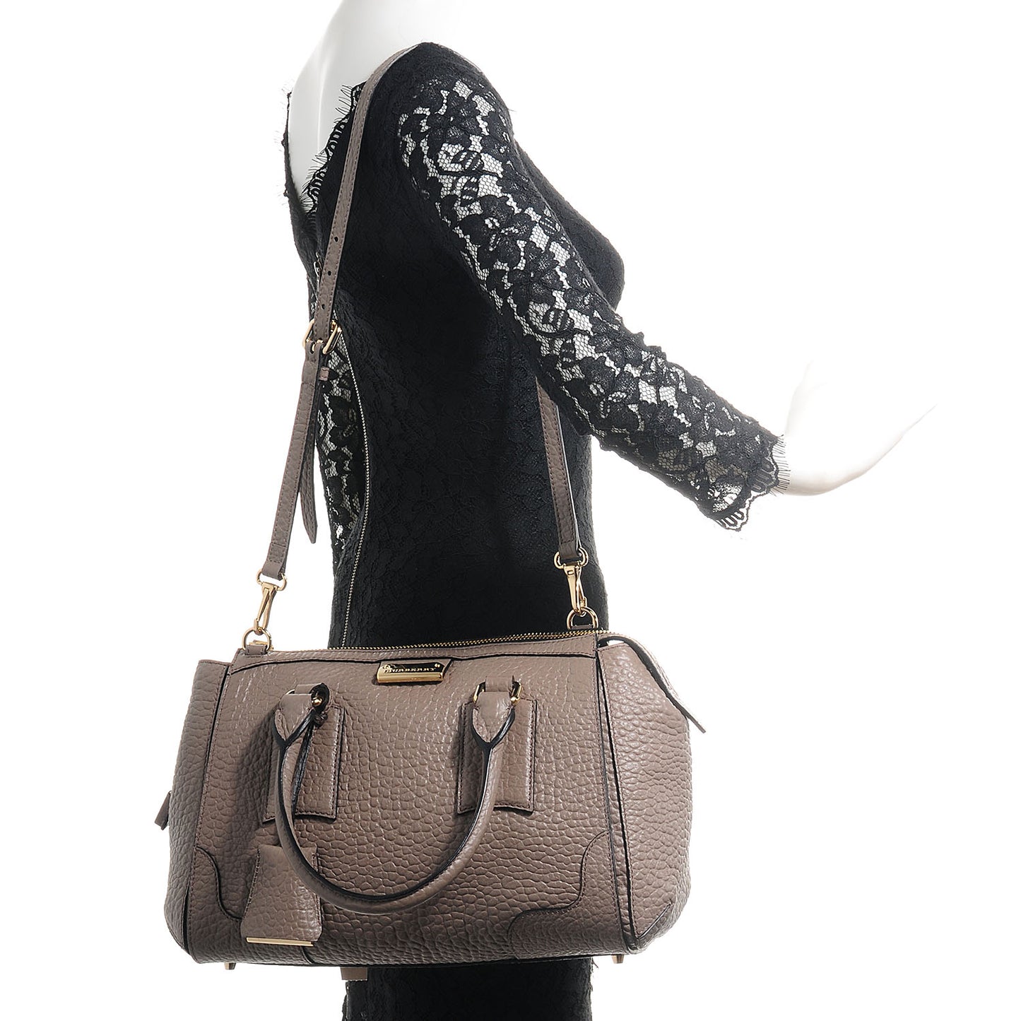 Heritage Grain Leather Small Gladstone Pale Taupe