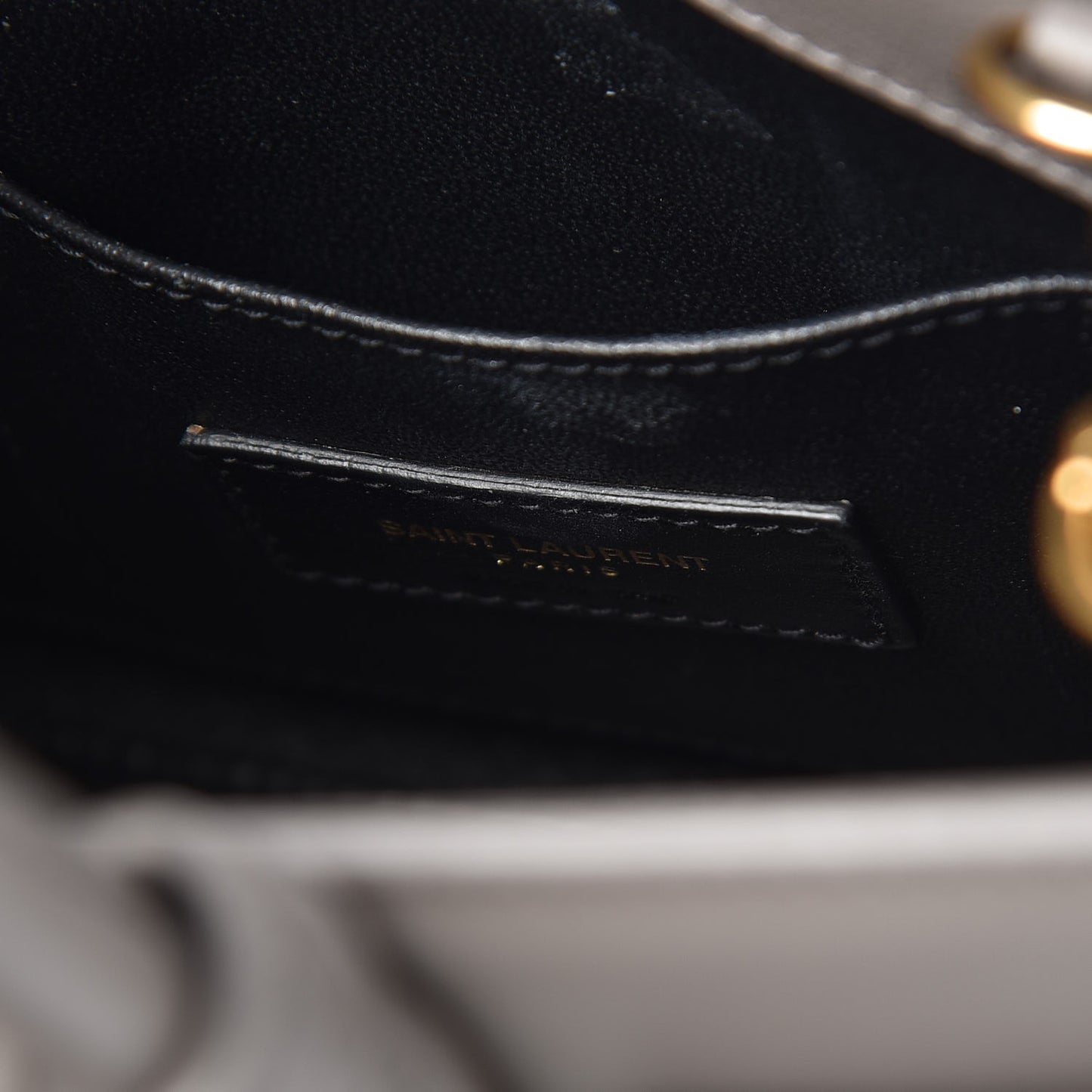 Calfskin Nano Sac De Jour Fog